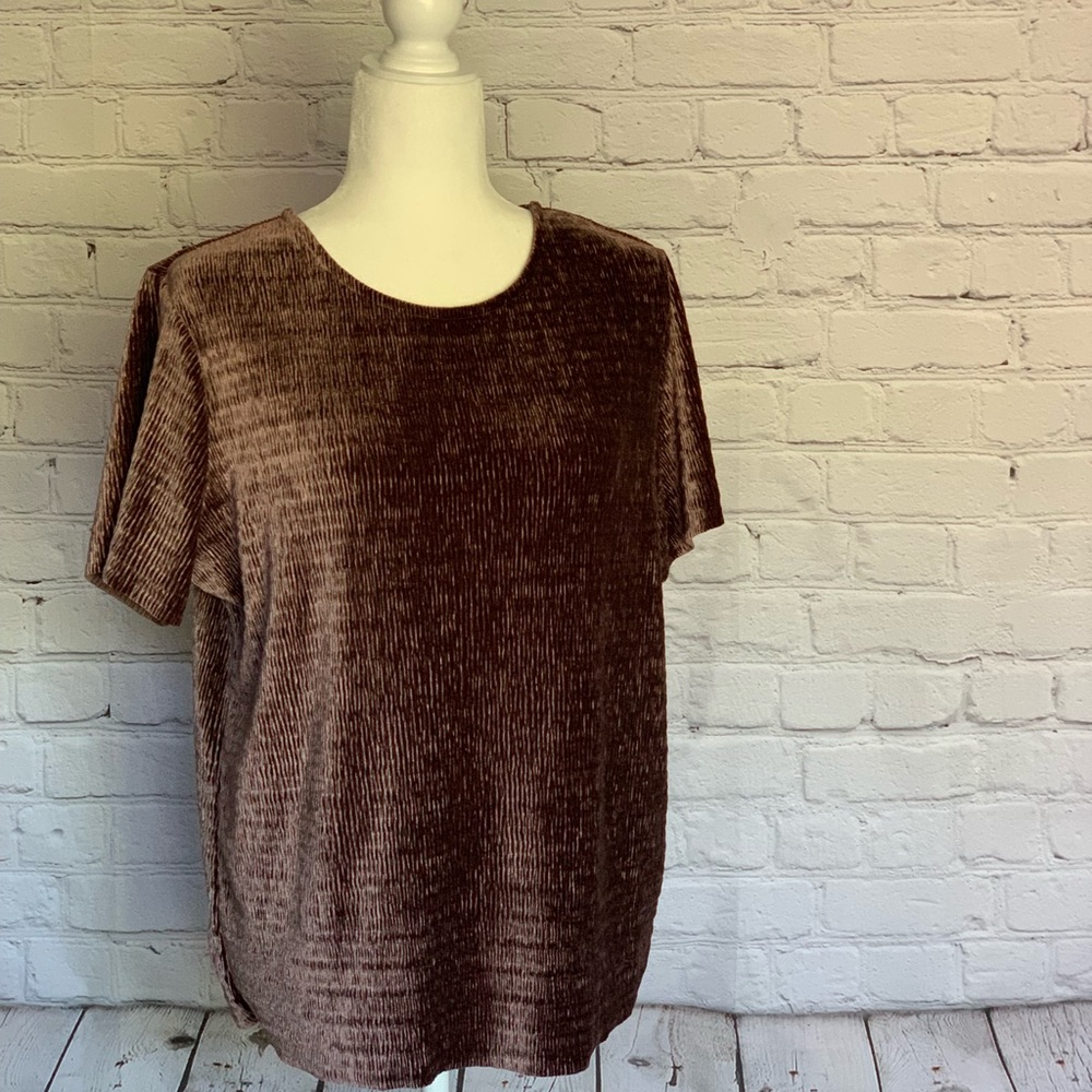 Fourteenth Place Velvet Top